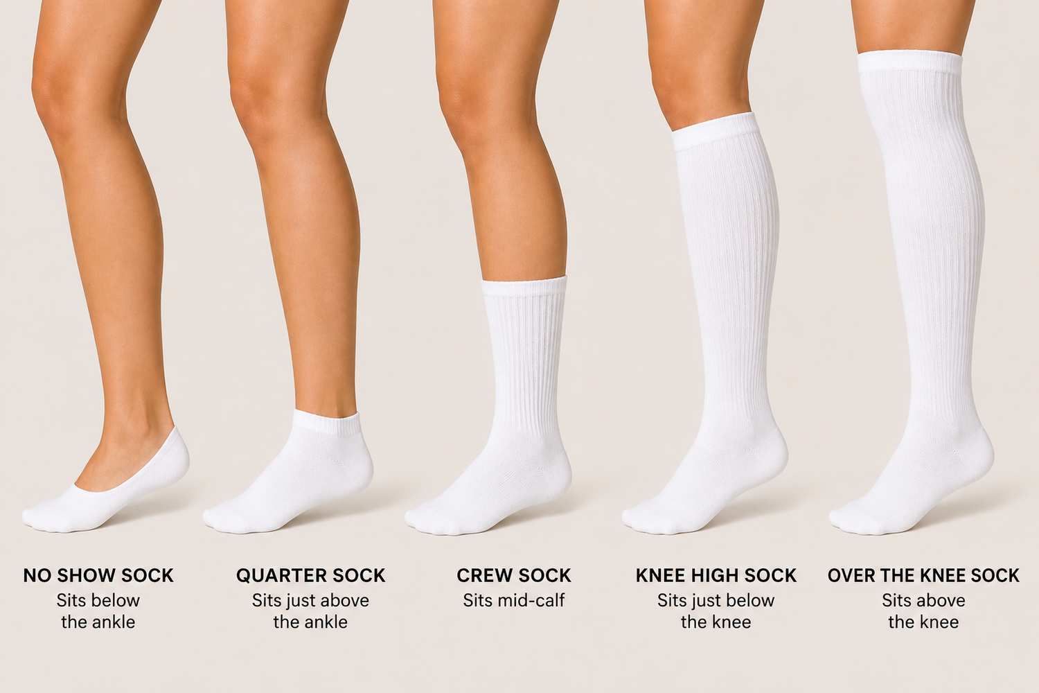 A Guide to Sock Lengths