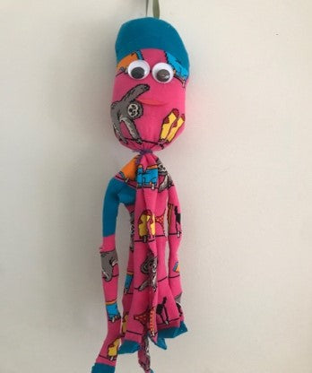 Make Sammy the Socktopus. Great School Holiday fun!