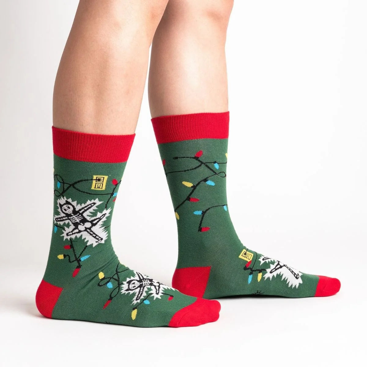 Eating Light This Holiday Men's Crew Socks