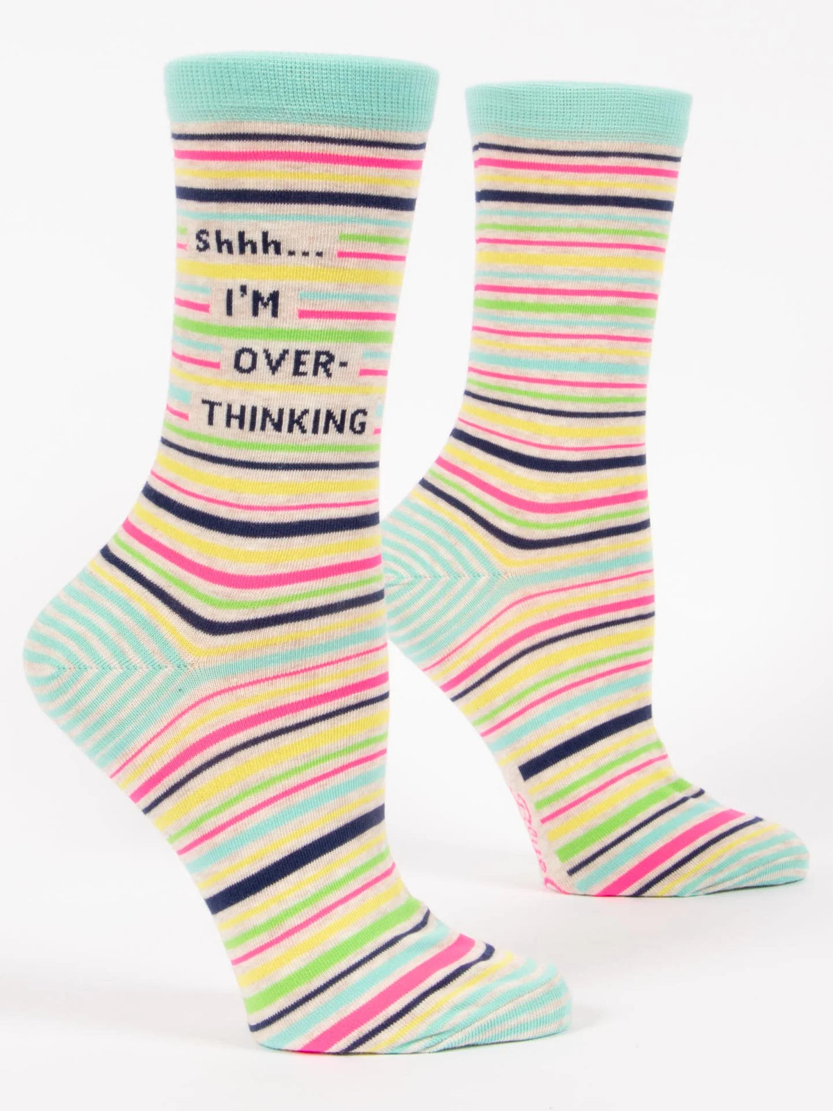 Shhh... I'm Overthinking Women's Crew Socks