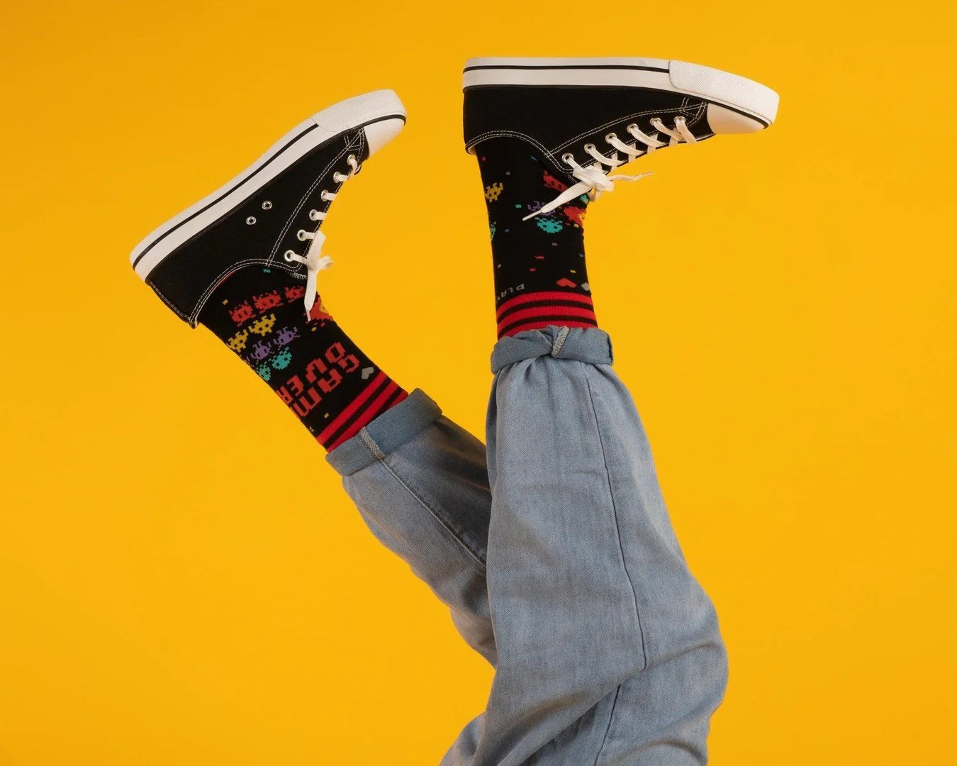 Game Over Crew Socks