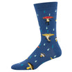 Fungi Fun Guys Men's Crew Sock - The Sockery