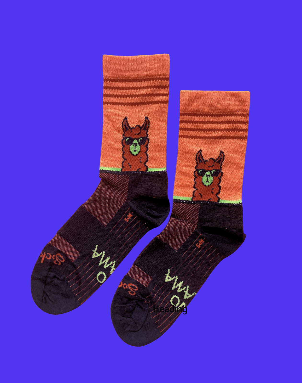 Llama Performance Crew Socks