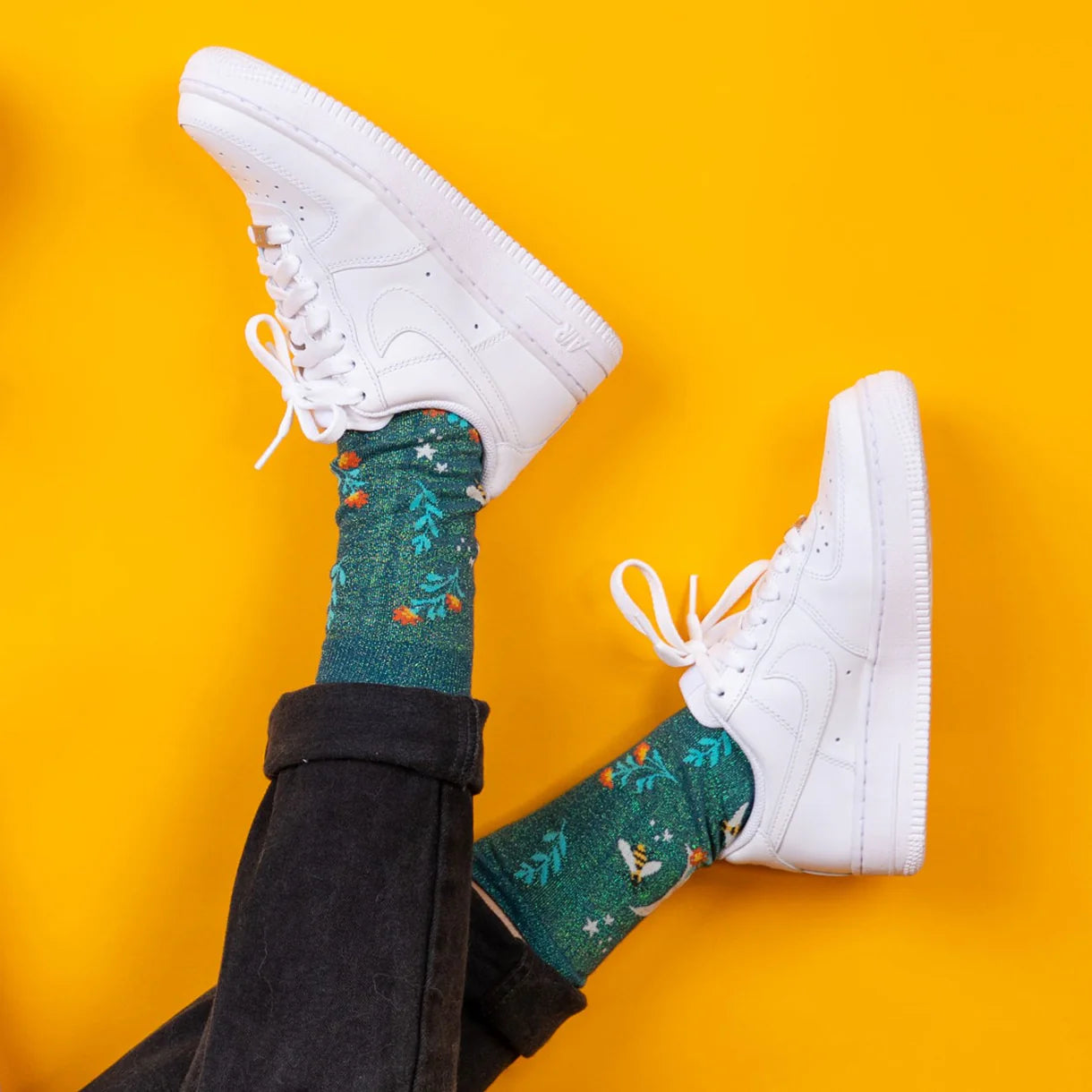 Bee Dazzling Women's Crew Sock