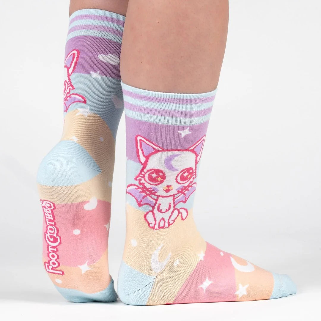 Mystic Kitty Crew Socks