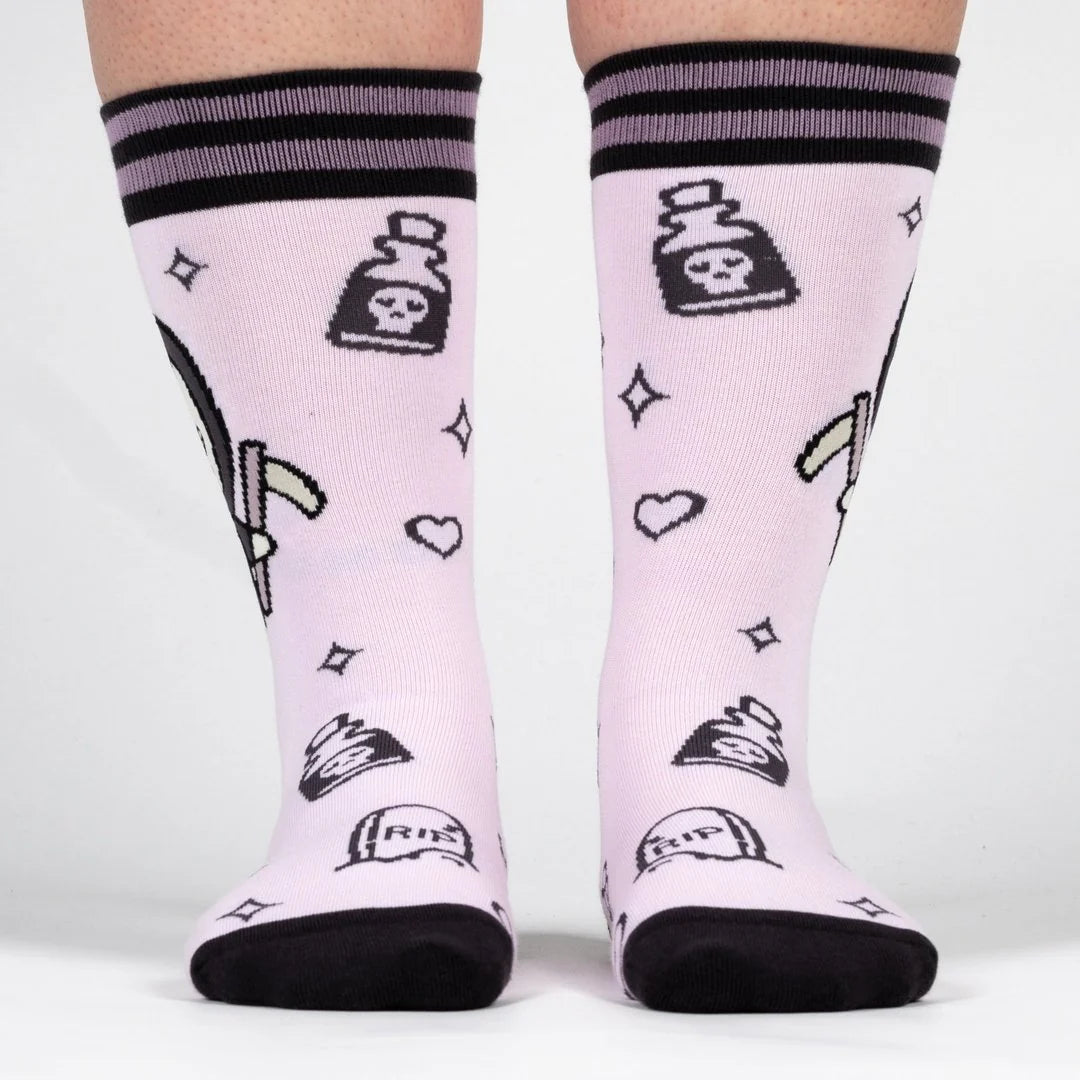 Grim Reaper Crew Socks
