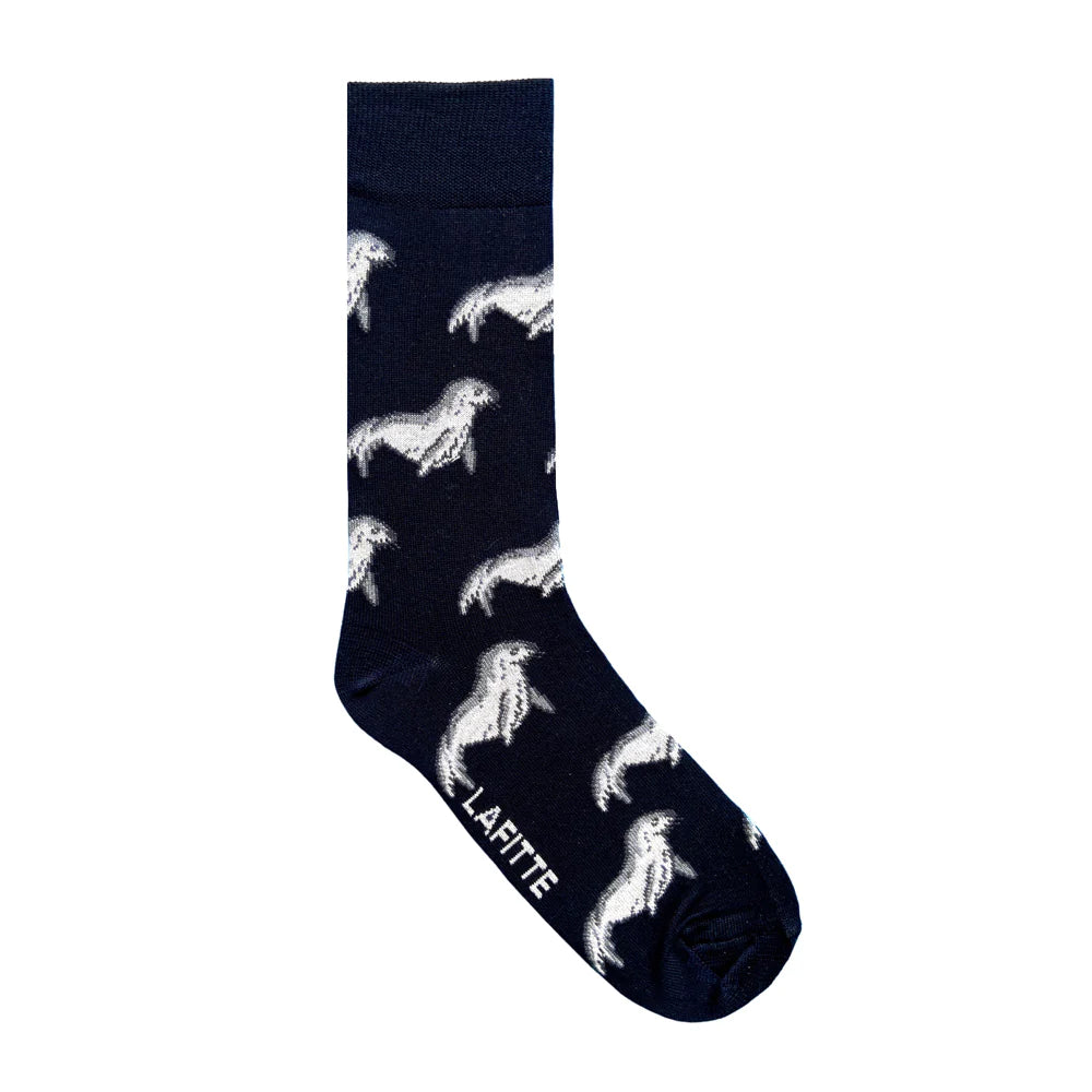 Australian Sea Lion Bamboo Crew Socks - The Sockery