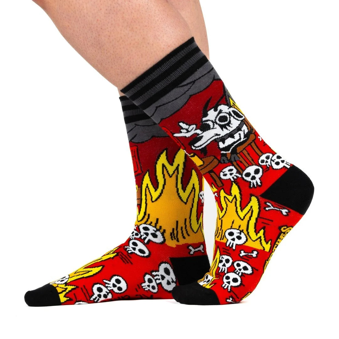 This Is Brutal Crew Socks