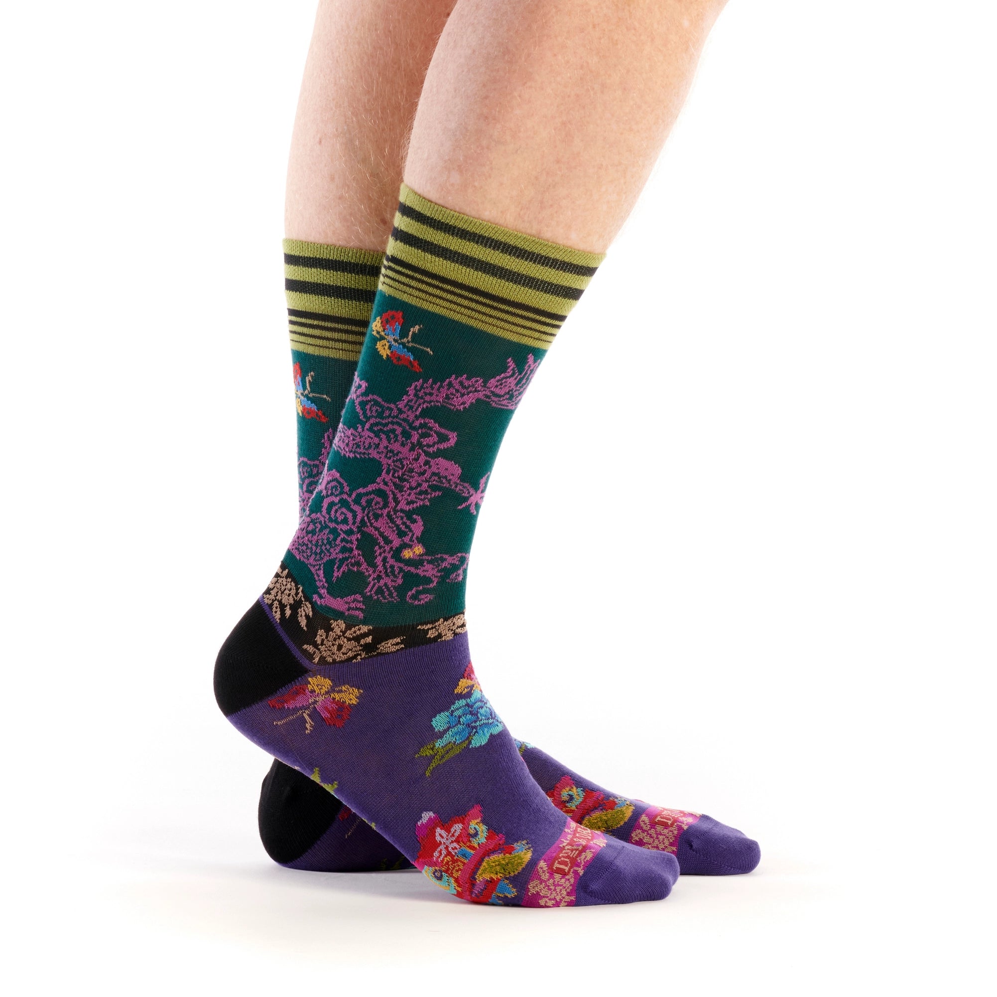 Chinoiserie Unisex Crew Socks - The Sockery