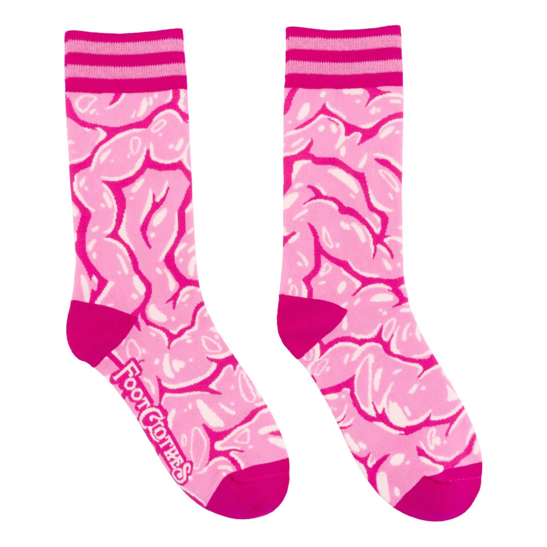 Weird Anatomy No Brainer Crew Socks