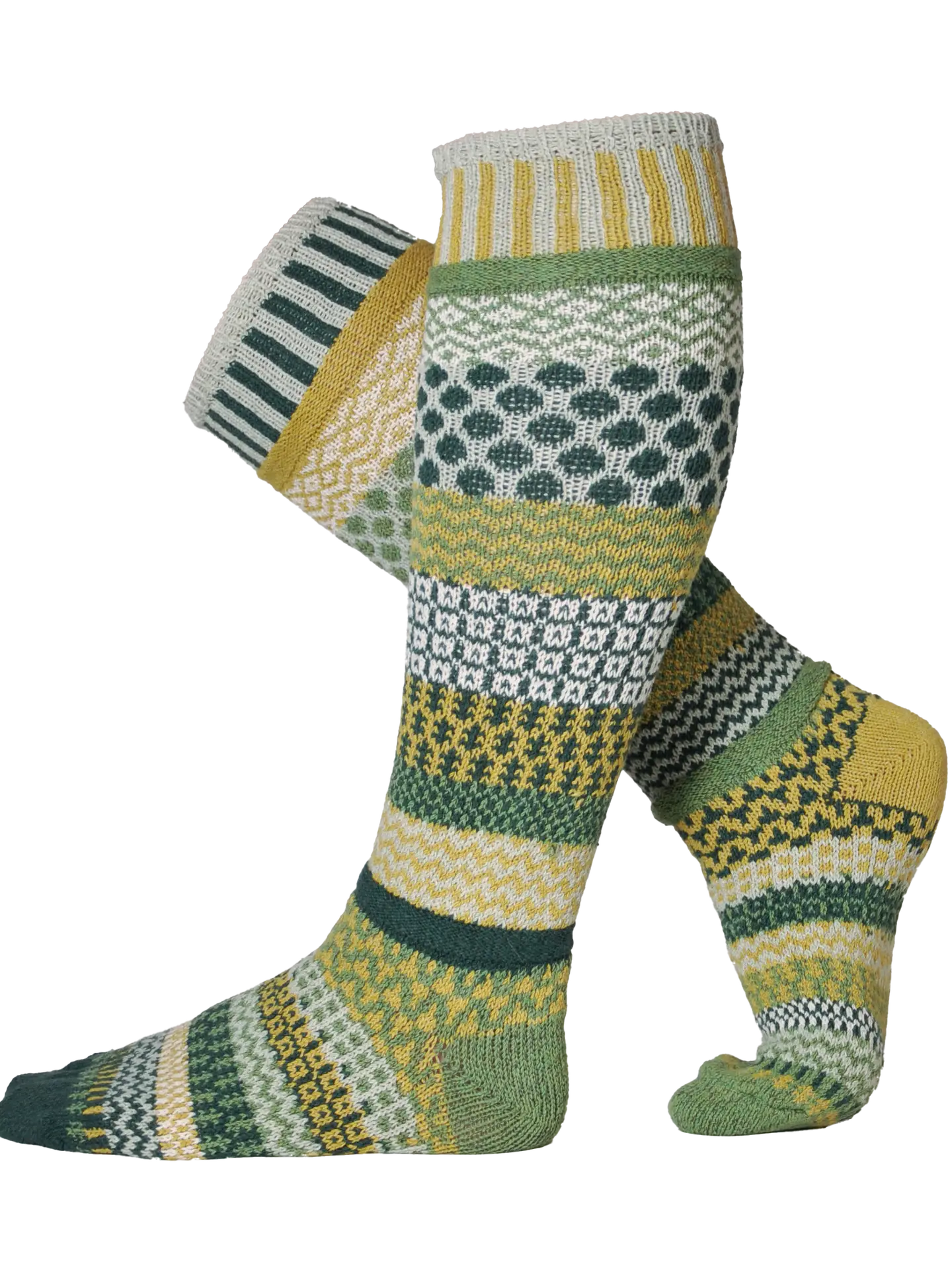 Fiddlehead Recycled Cotton Knee High Socks