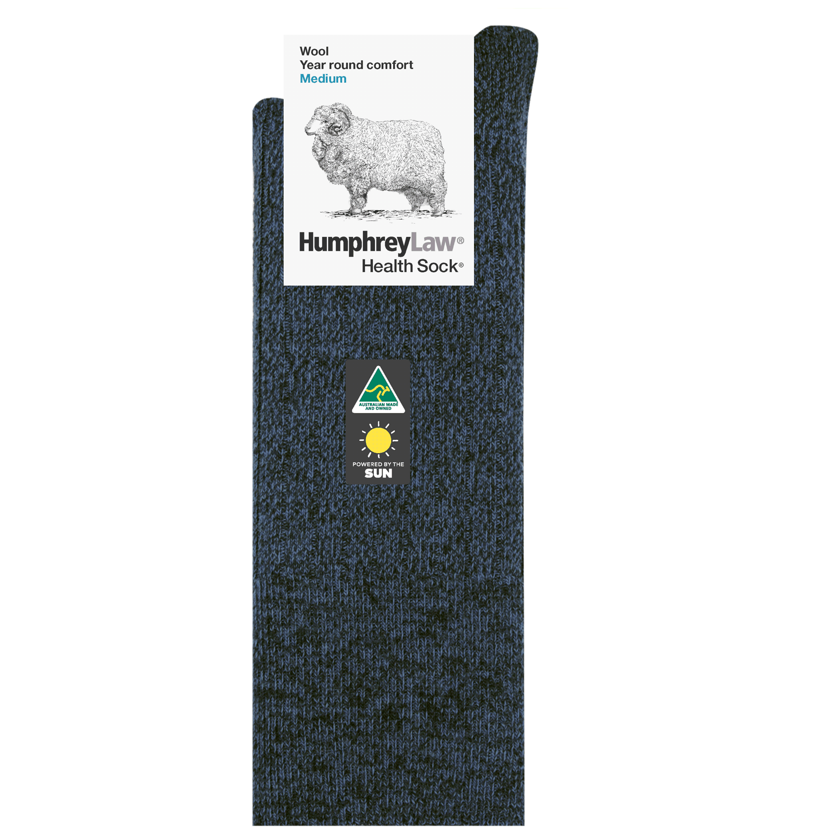 95% Wool Men’s Crew Sock - Aussie Made - The Sockery