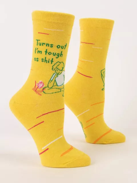 Tough as S**t Women's Crew Sock - The Sockery
