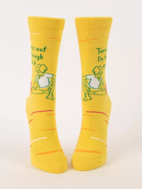 Tough as S**t Women's Crew Sock - The Sockery