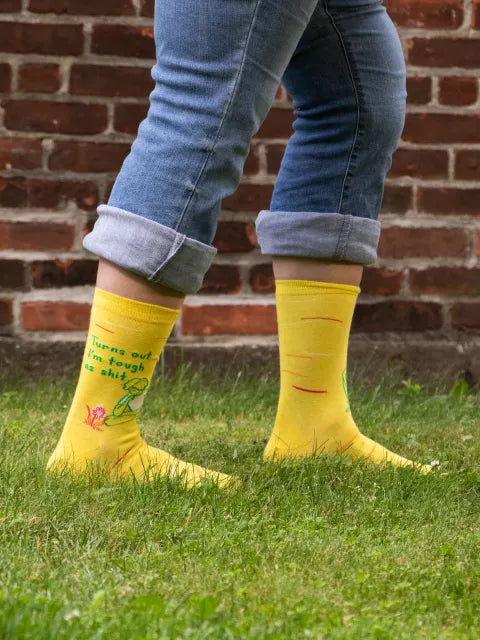 Tough as S**t Women's Crew Sock - The Sockery