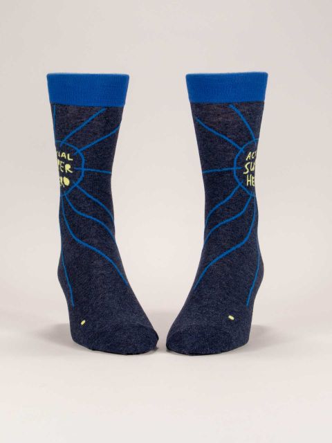 Actual Super Hero Men's Crew Socks - The Sockery