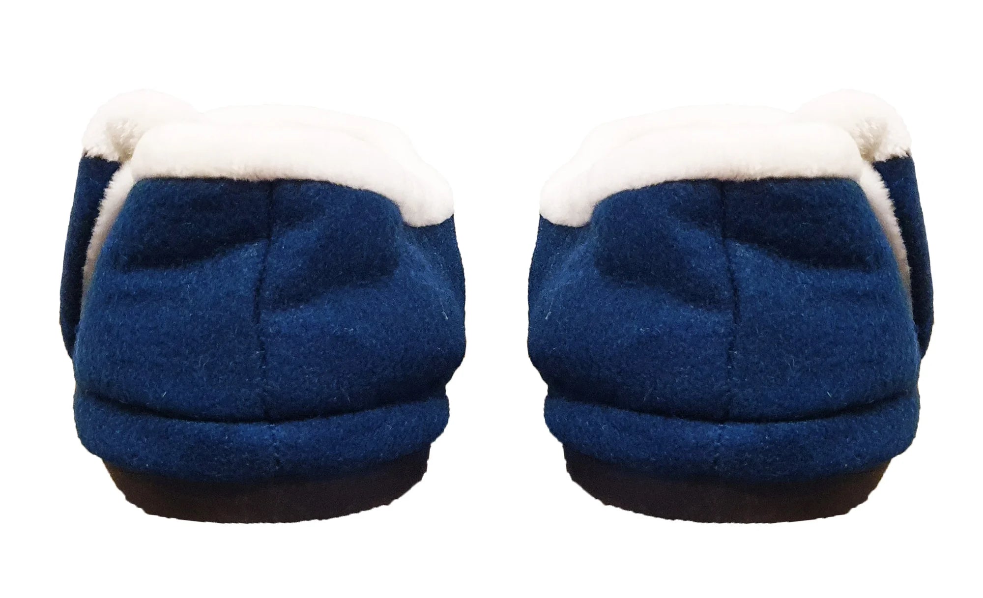 Archline Orthotic Slippers Closed – Navy Marl - The Sockery