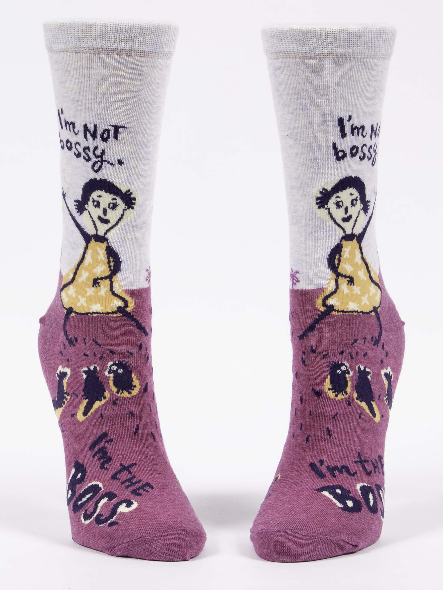 I'm Not Bossy Women's Crew Sock