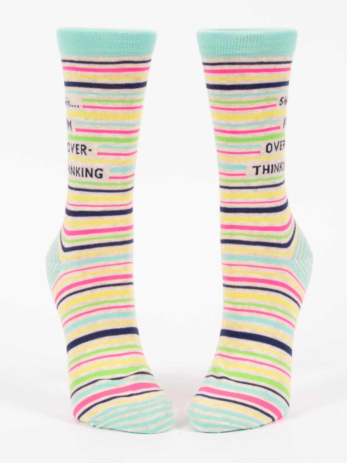 Shhh... I'm Overthinking Women's Crew Socks