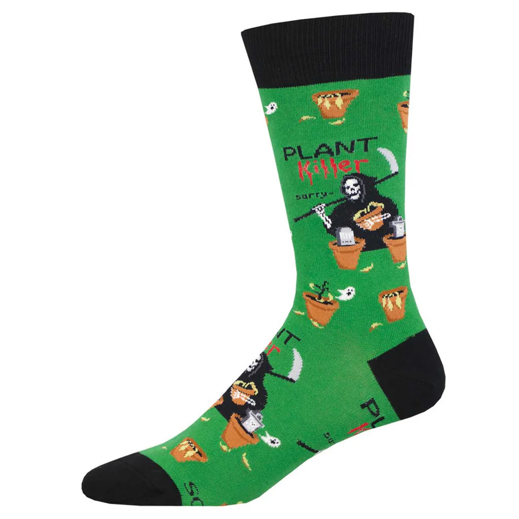 Plant Killer Men's Crew Socks - The Sockery