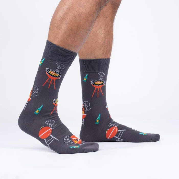 The Steaks Are High Men's Crew Socks