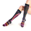 Roses for You Women's Fuzzy Cuff Knee High Socks