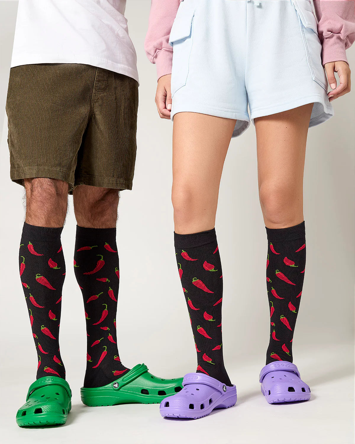 Chilli Pepper Bamboo Compression Socks