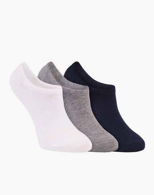 No Show Women's Bamboo Socks - 3 Pack - Ink Blue - The Sockery