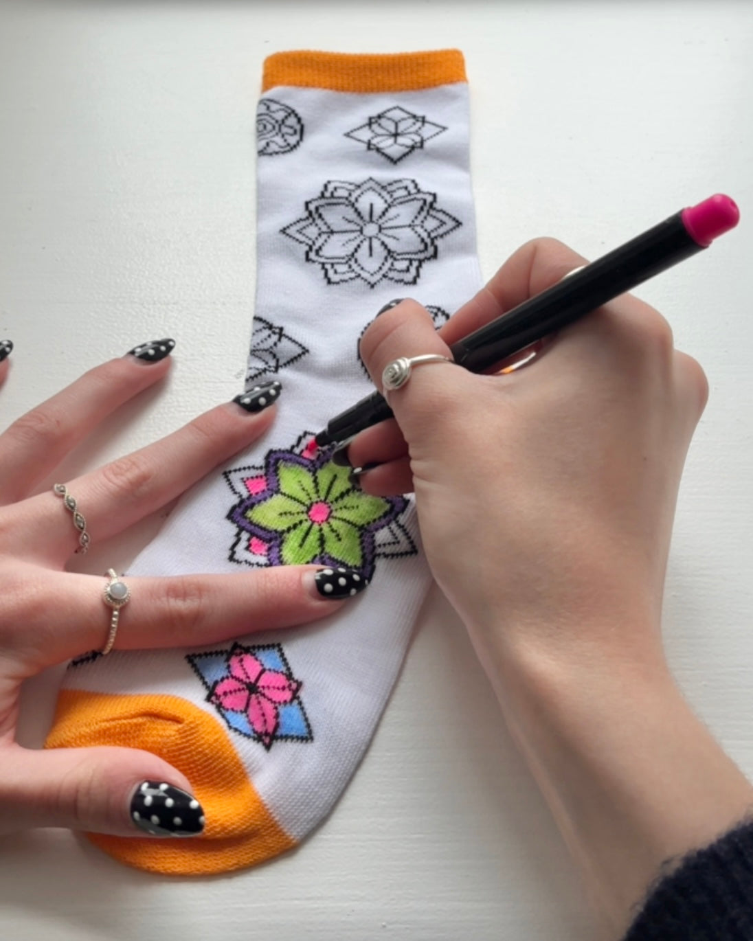 Doodle Socks - Colour Your Own Socks