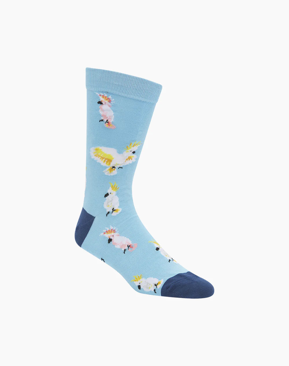 Cockatoos Men's Bamboo Crew Socks - The Sockery