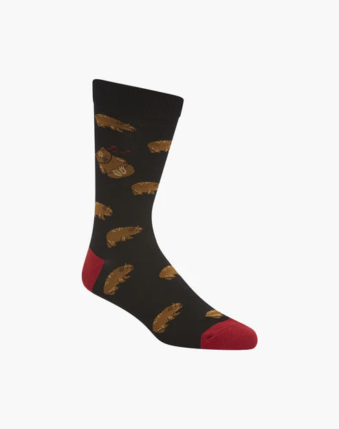 Wally Wombat Men's Crew Socks