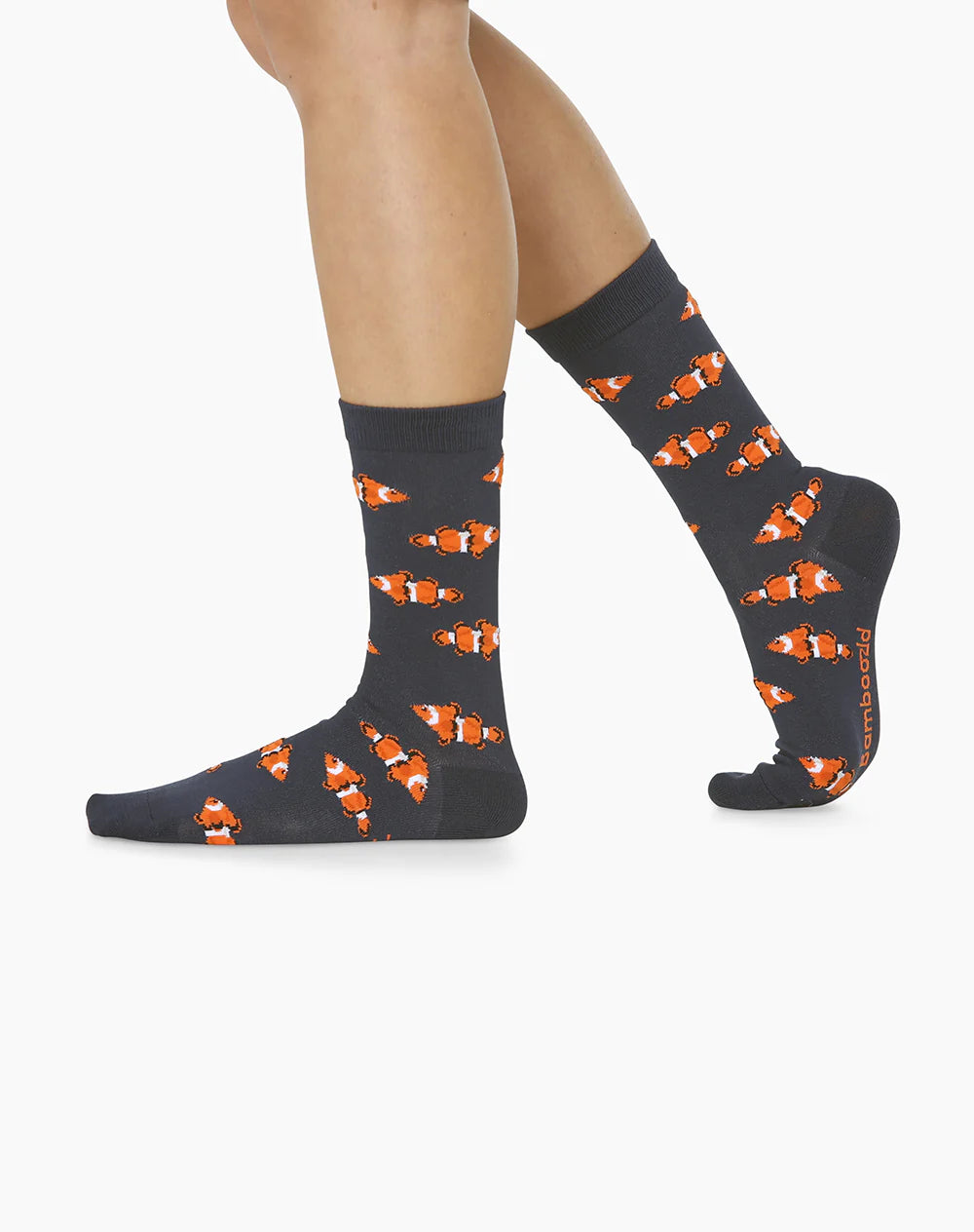 Clown Fish Women's Bamboo Crew Socks - The Sockery
