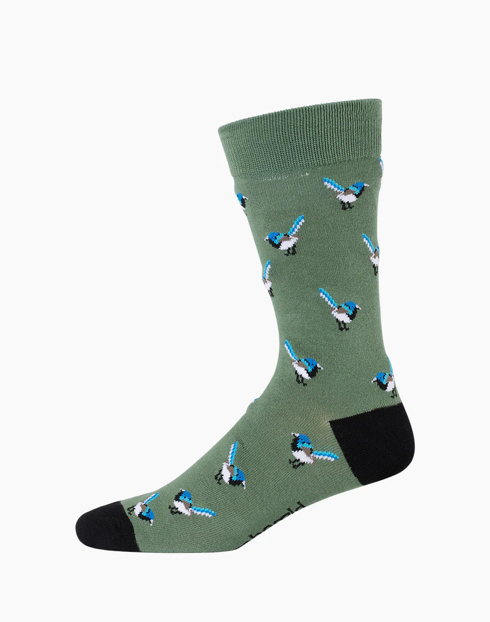 Blue Wren Men's Bamboo Socks - The Sockery