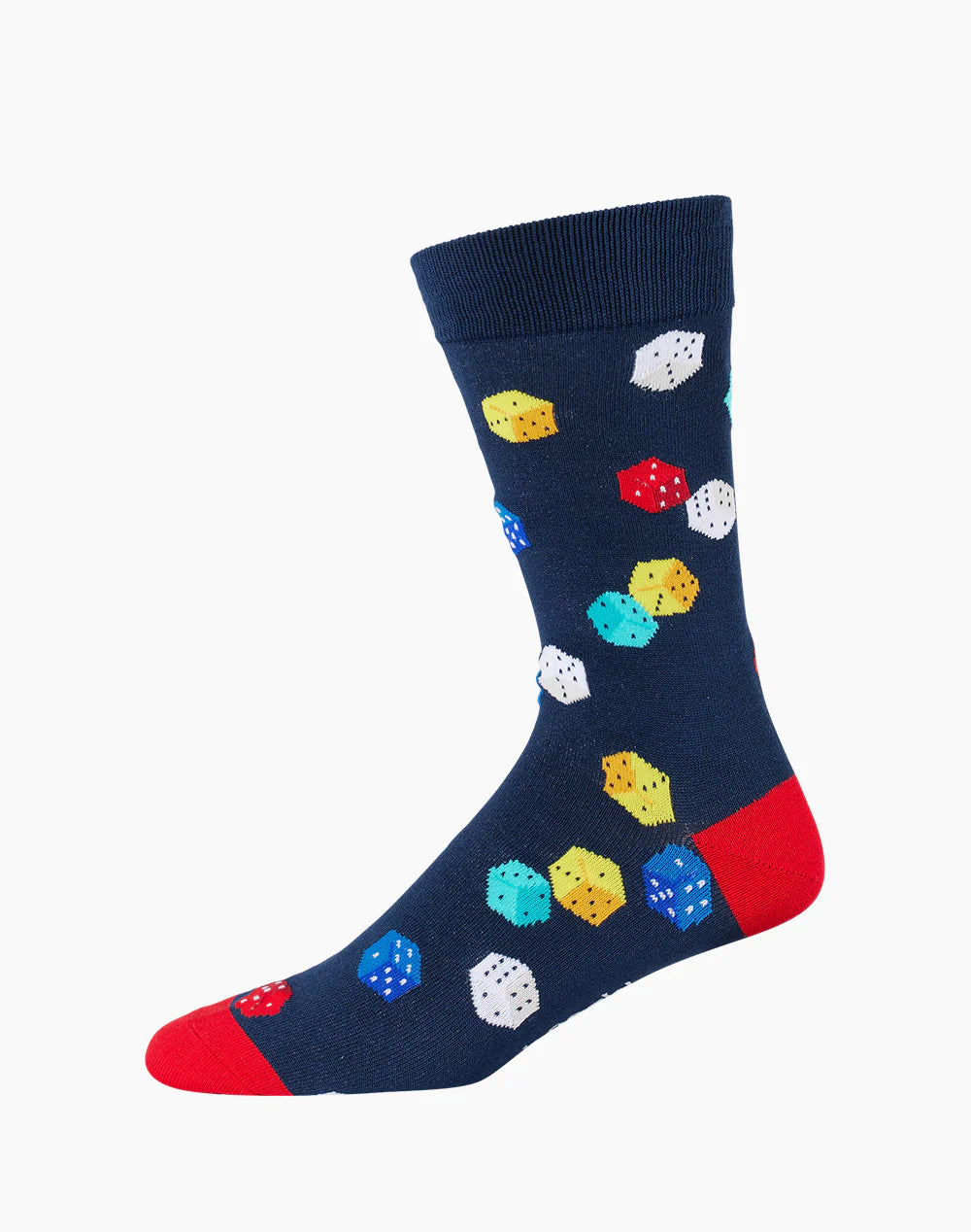 Dice Men's Bamboo Crew Socks