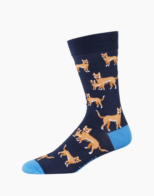 Dingo Men's Bamboo Socks - The Sockery