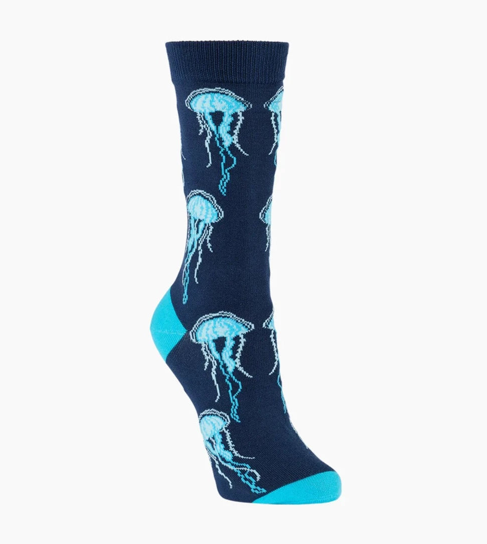 Jellies Women's Bamboo Crew Socks - The Sockery
