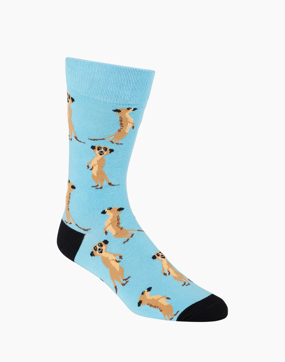 Meerkats Bamboo Men's Crew Socks - The Sockery