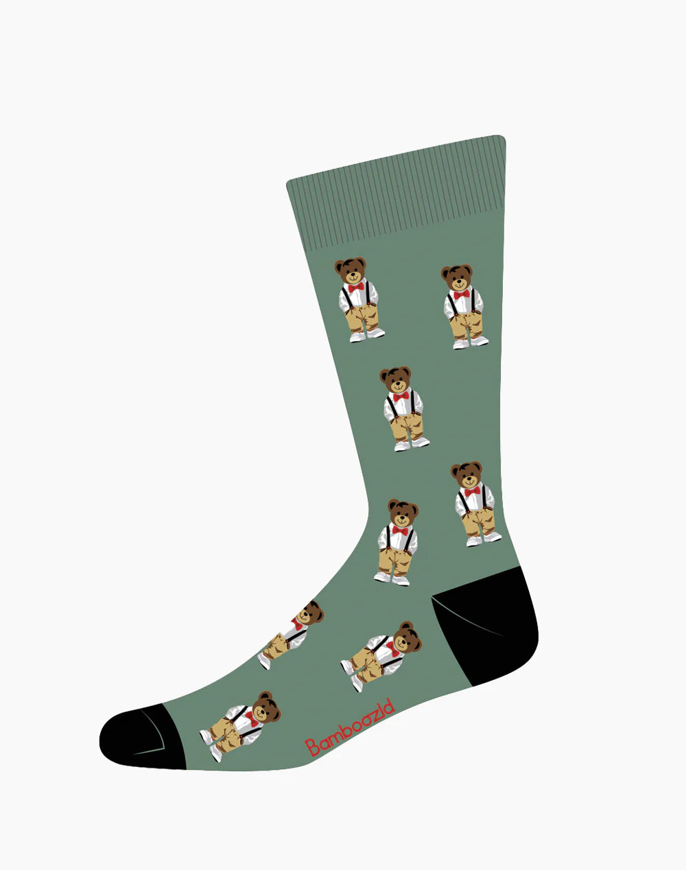 Teddy Bears Men's Bamboo Crew Socks
