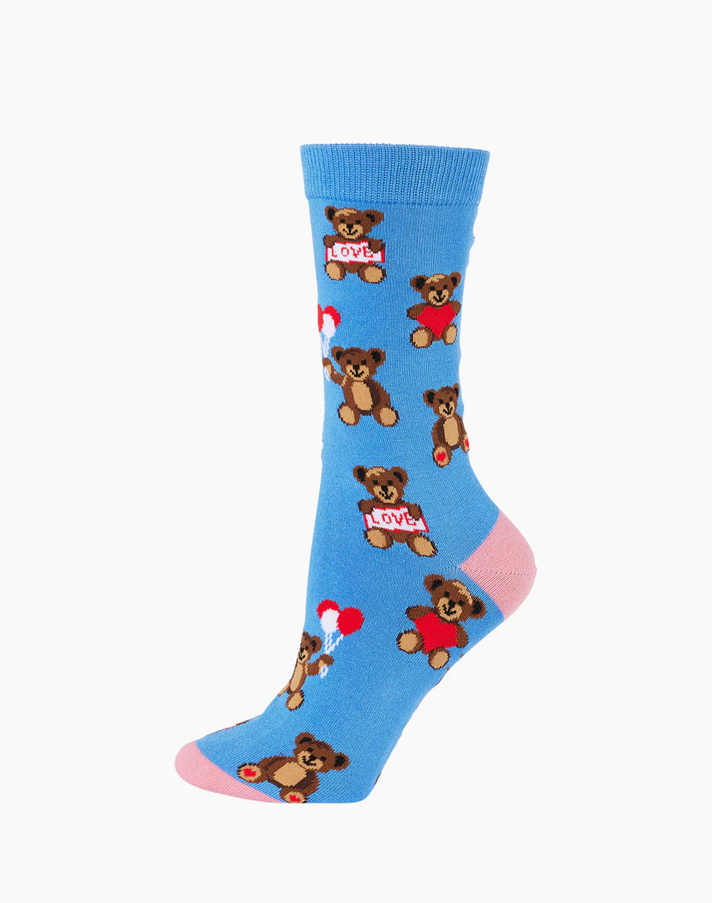 Teddy Bears Women's Bamboo Crew Socks