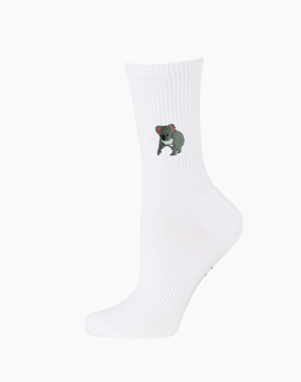 Women's Koala Bamboo Zoo Conservation Crew Socks - The Sockery