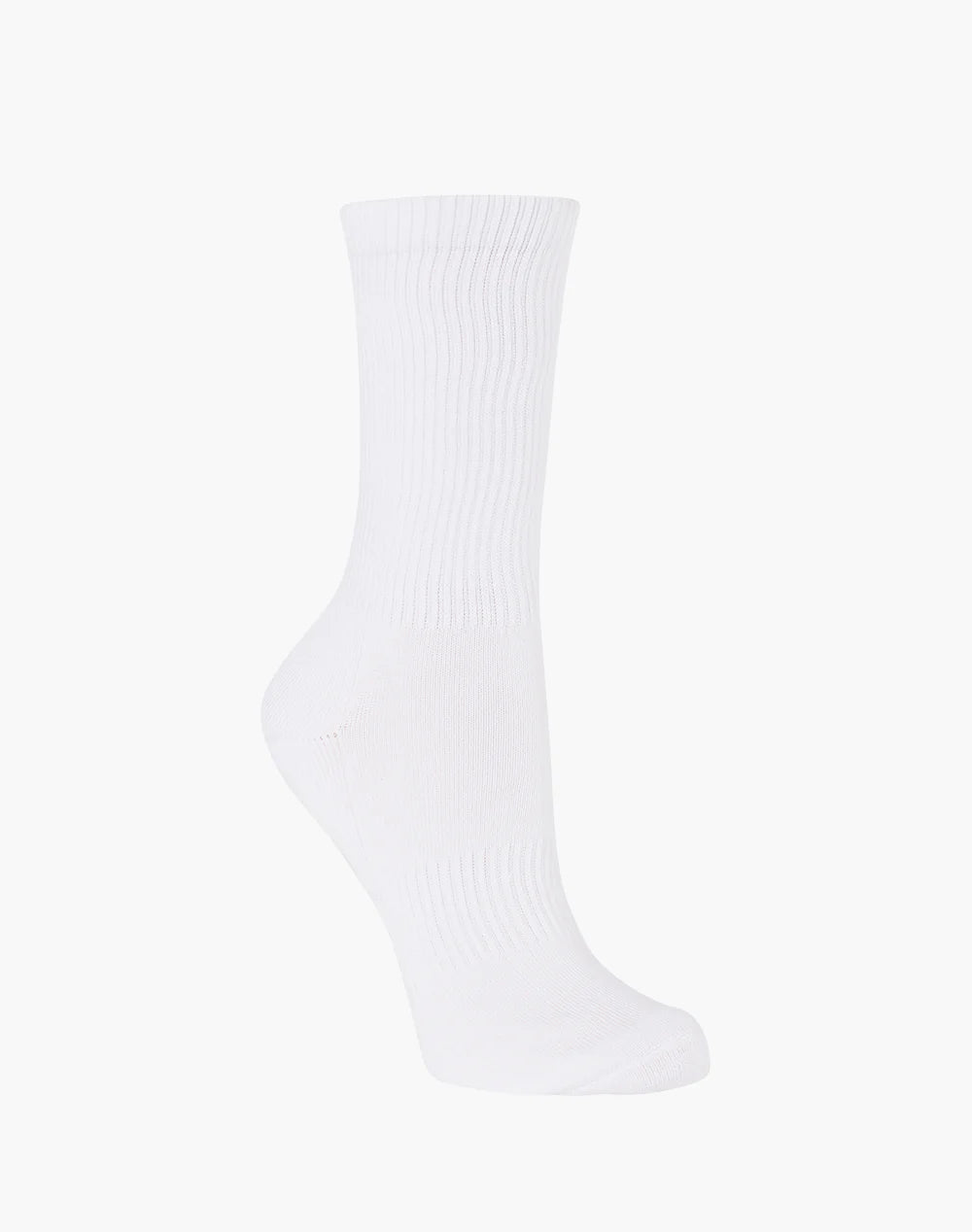 Tassie Devil Zoo Conservation Bamboo Crew Socks - White - The Sockery