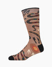 Native Australian Dreamtime Men's Printed Bamboo Socks