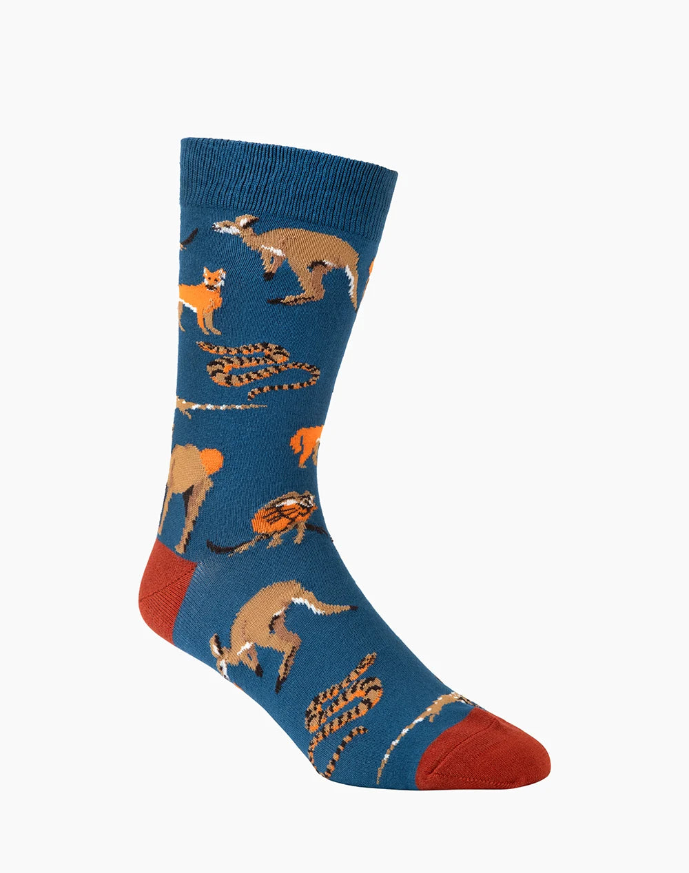 Outback Animals Men's Bamboo Socks