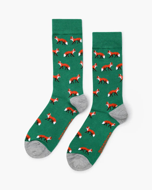 Foxy Men's Bamboo Socks