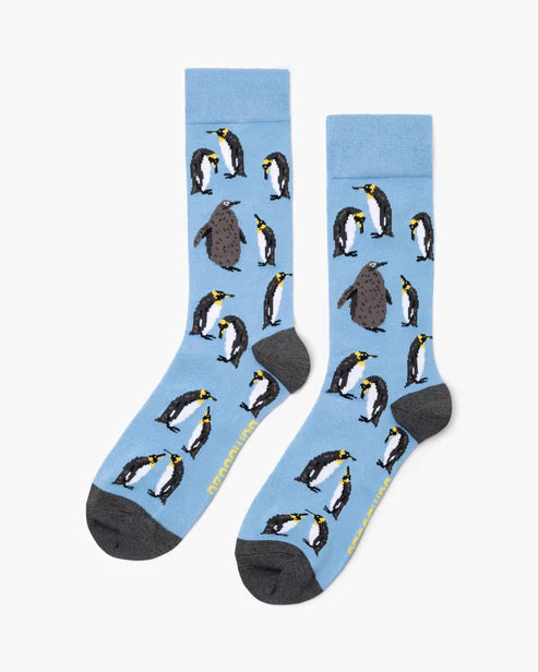 Pesto The Penguin Men's Bamboo Socks