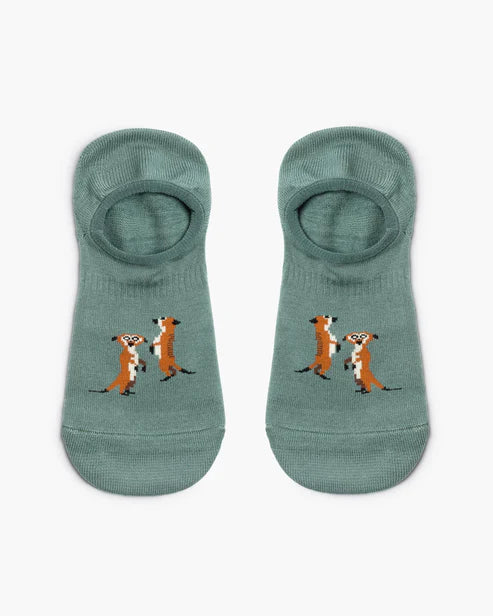 Safari Men's No Show Socks - 2 Pack