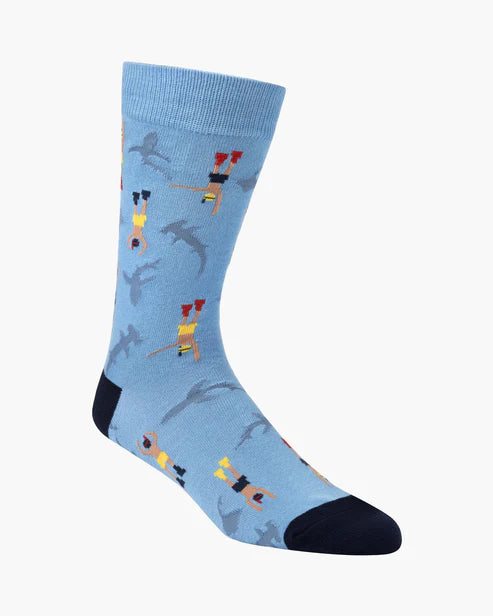 Swim Men's Bamboo Crew Socks