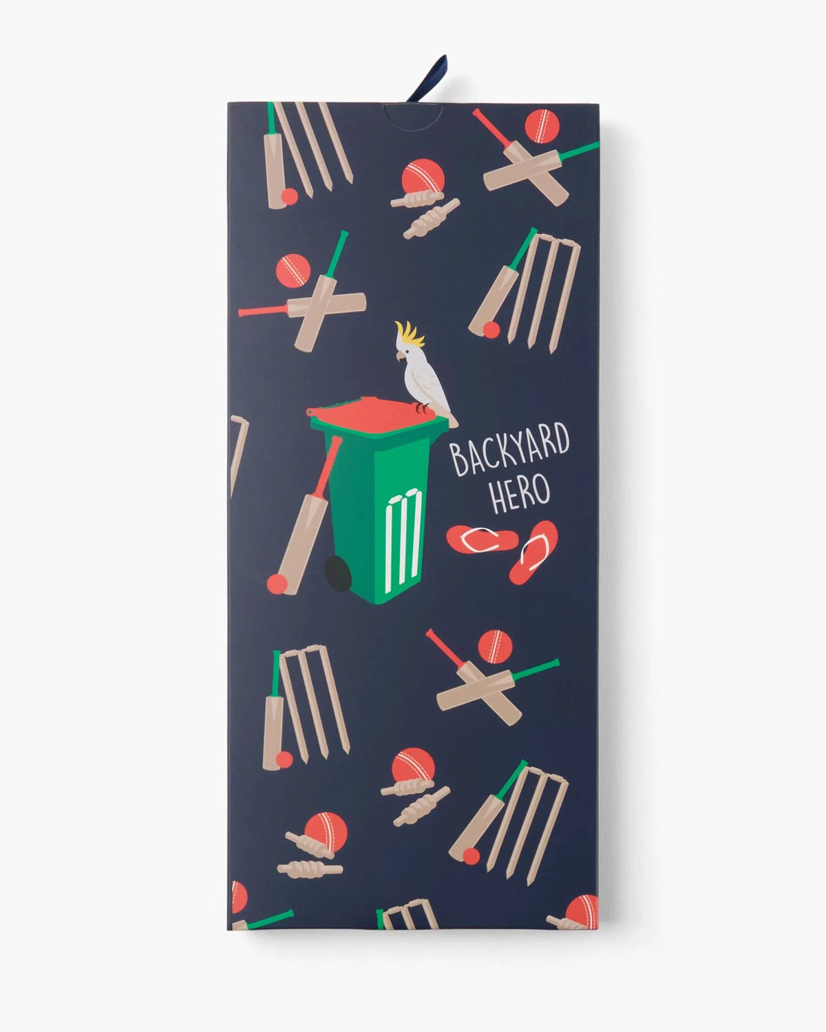 Backyard Hero Sock Card
