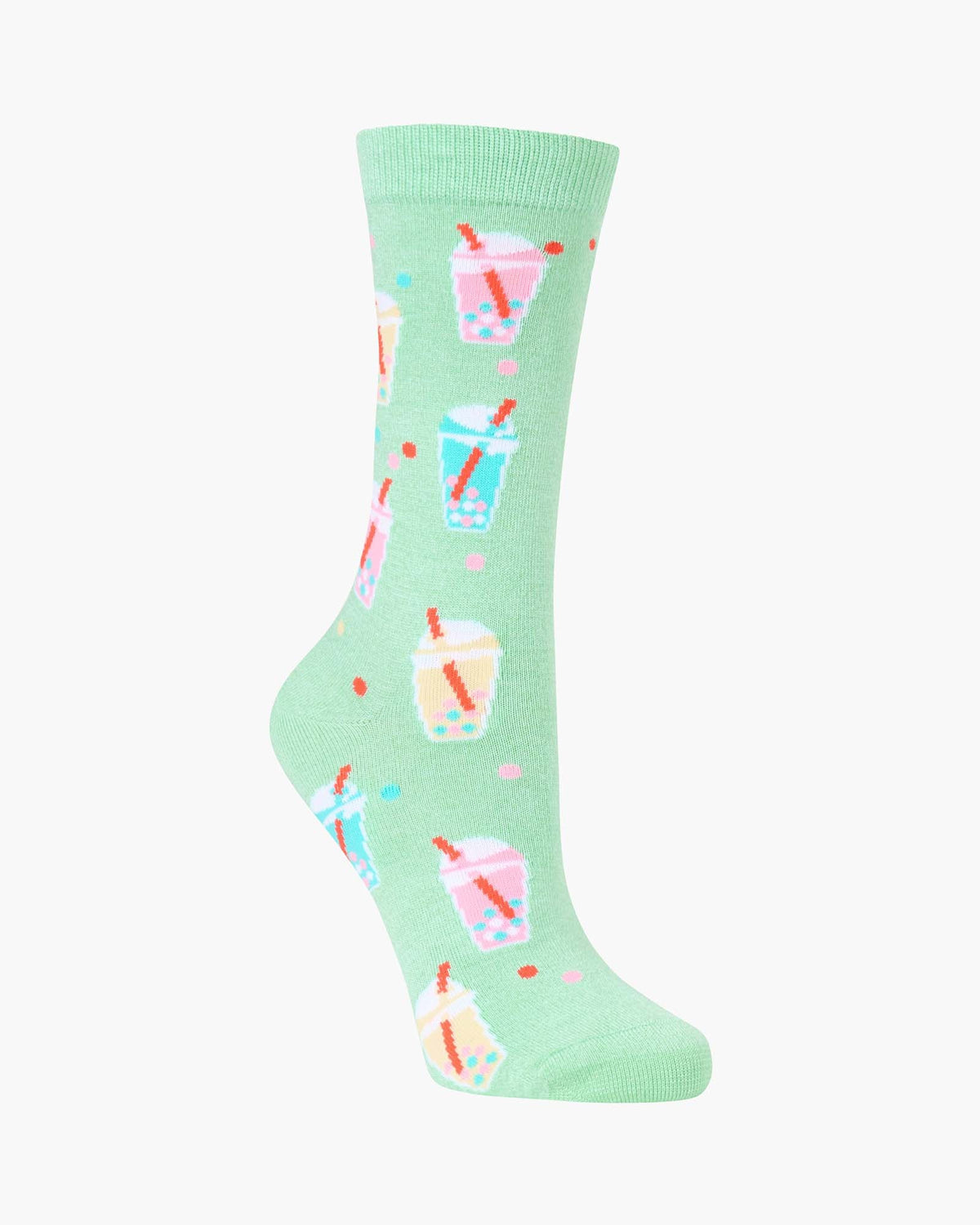 Bubble Tea Women's Bamboo Crew Socks