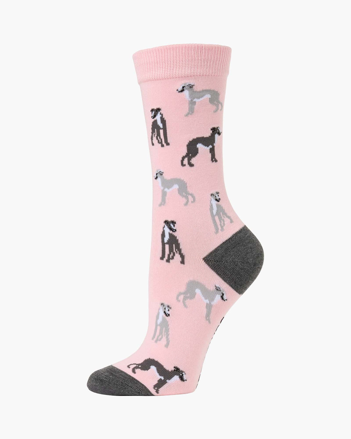 Greyhound Women's Bamboo Crew Socks